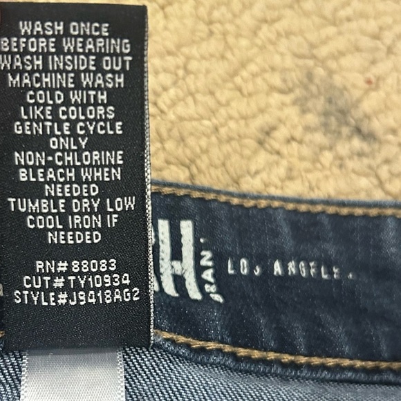 Rewash Women’s Blue A-Line Mini Skirt Sz. 3/26 - Picture 4 of 7